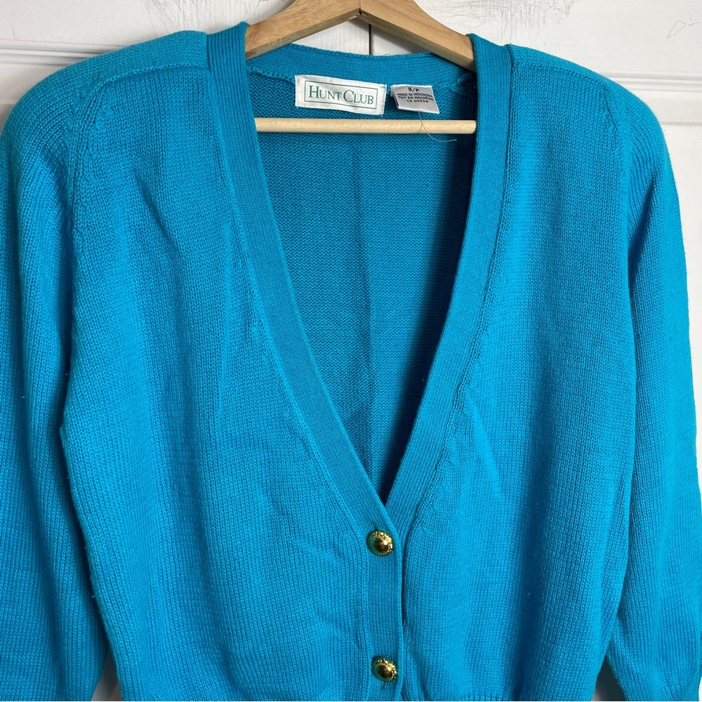Retro Cotton Cardigan - Picture 2 of 14